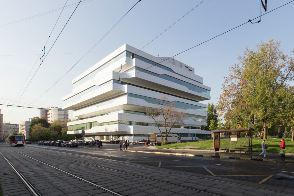 Gallery of Gallery: A Sneak Peek at Zaha Hadid's Dominion Tower in ...