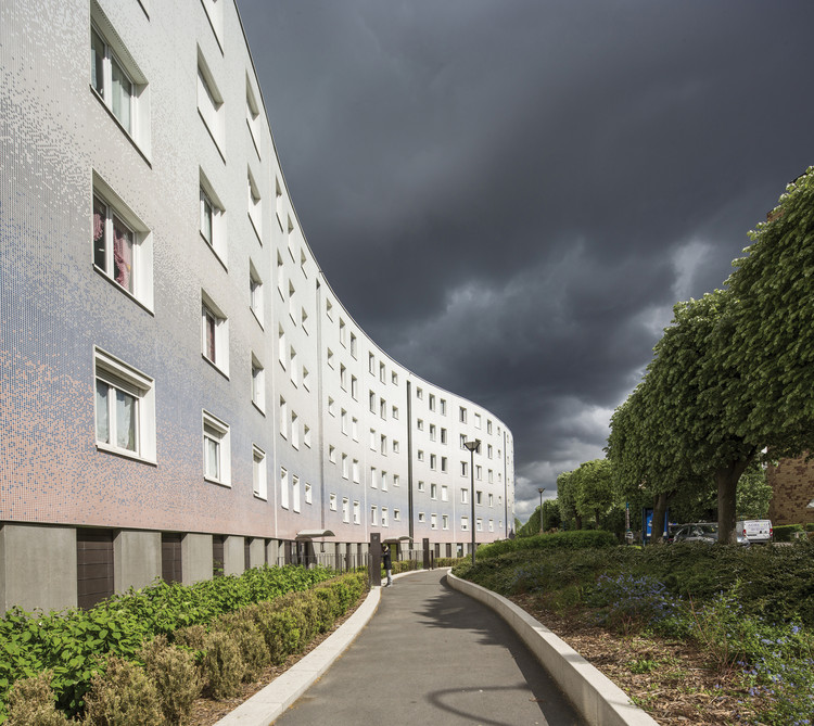 法国Le Serpentin 综合住宅楼重建项目 / Agence RVA - 12 的图像 23