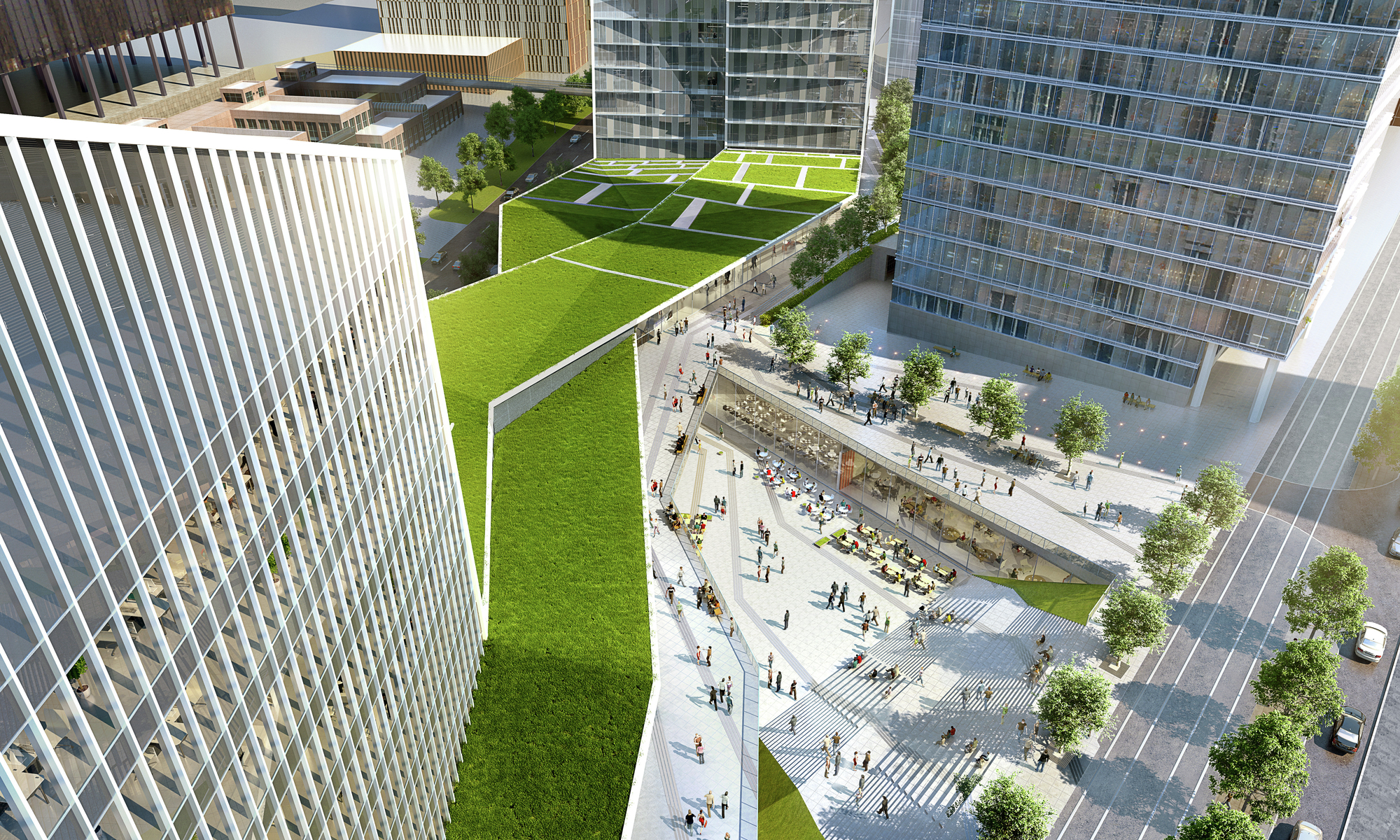 Arquitectonica Wins Competition To Design Mixed Use Complex In Luxembourg Archdaily