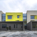 Xinkaihe Kindergarten / DC ALLIANCE - Kindergarten, Facade, Door