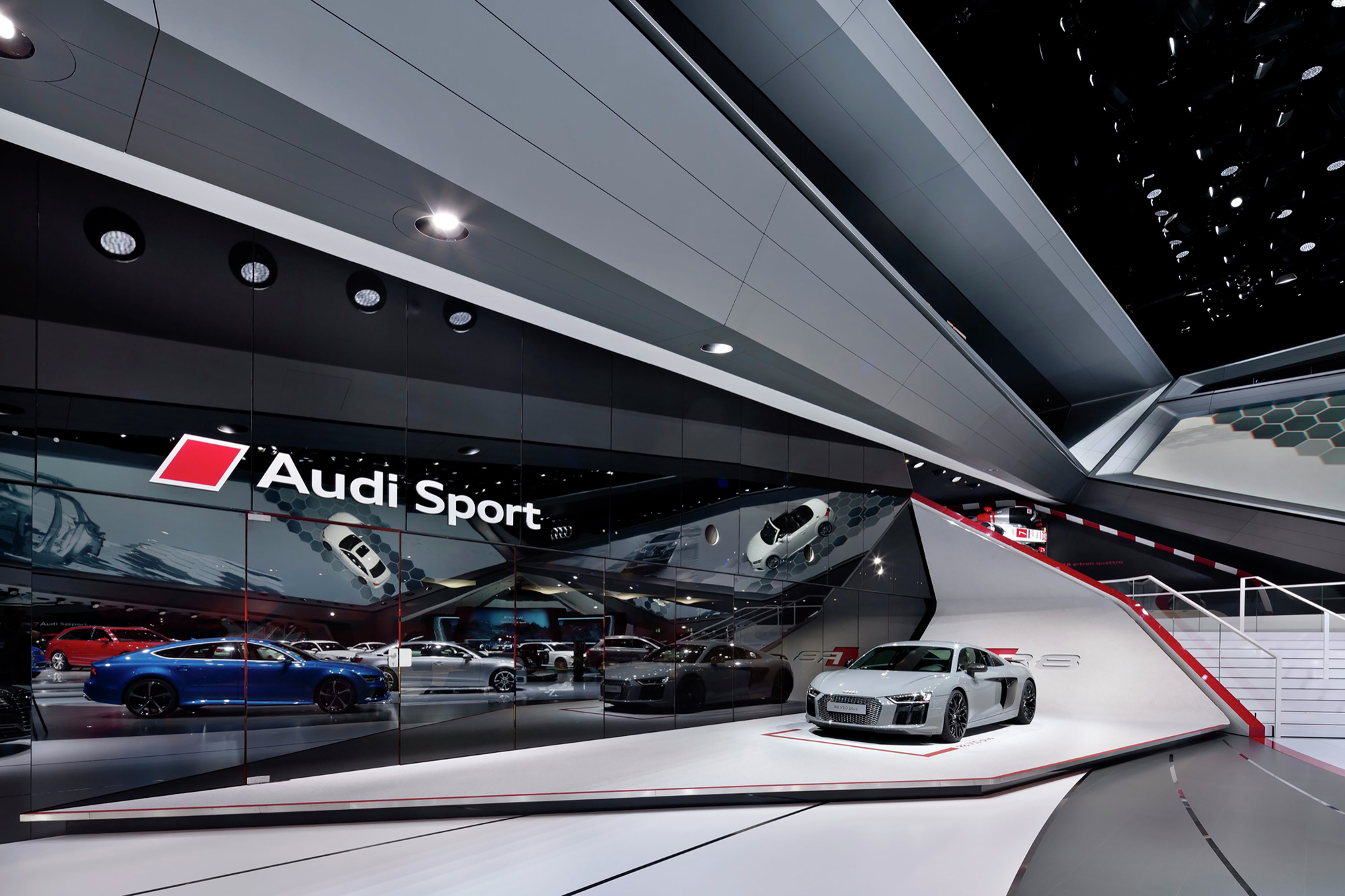 Car Show 2015 >> Audi Motor Show 2015 Schmidhuber Archdaily Car Show 2015 >> Audi Motor Show 2015 Schmidhuber Archdaily