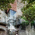 New Access to Gironella's Historic Center  / Carles Enrich Studio - Exterior Photography, Windows, Facade