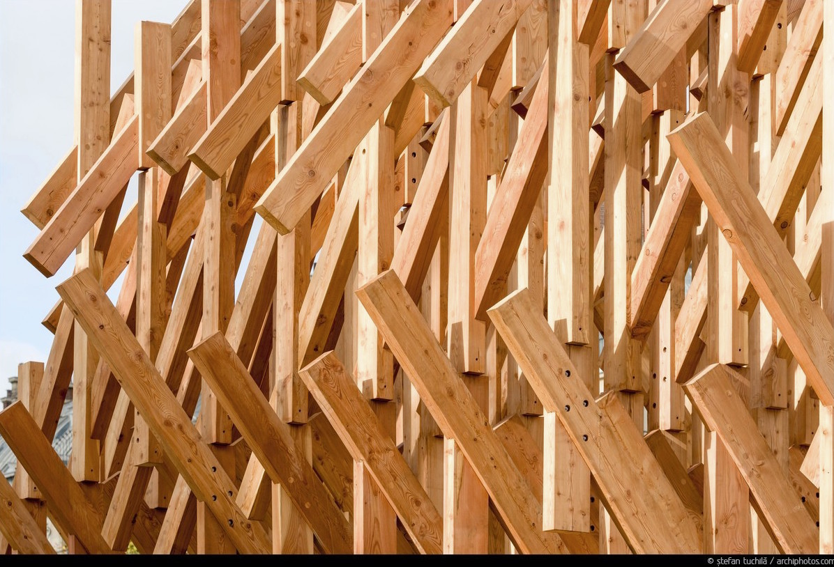 Gallery of Kengo Kuma Designs Sculptural Pavilion in Paris - 19