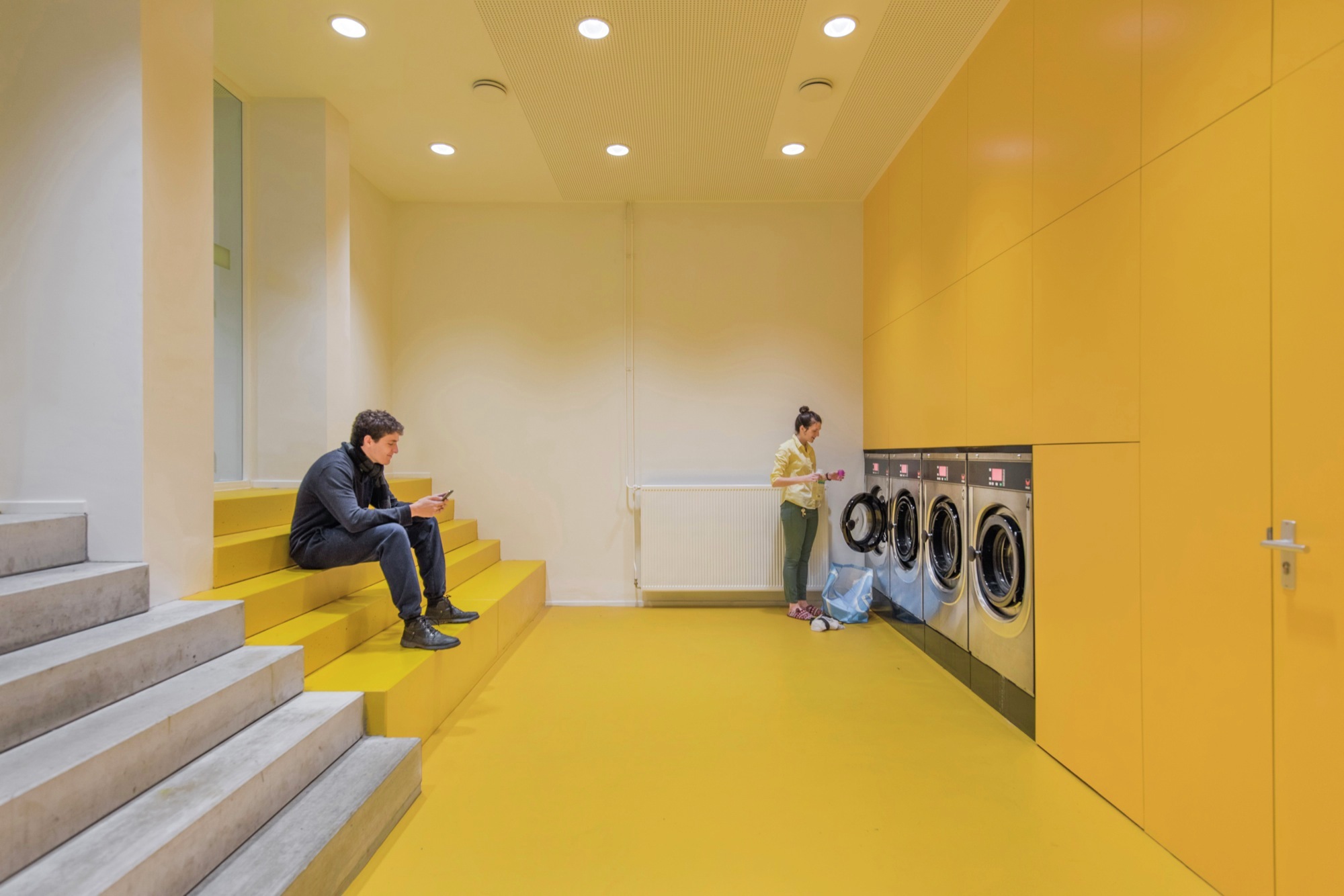 Gallery of Student Housing in Elsevier Office Building / Knevel