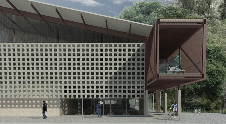 Segundo lugar no 8º Concurso CBCA / Luis Rossi, Nicolas Le Roux e Paula Lemos - Mais Imagens