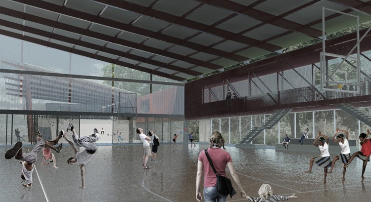 Segundo lugar no 8º Concurso CBCA / Luis Rossi, Nicolas Le Roux e Paula Lemos - Imagem 2 de 21