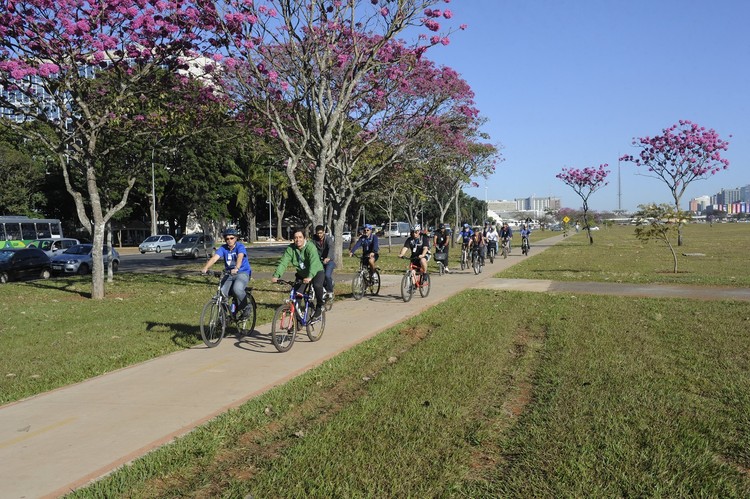 Projeto de mobilidade ativa busca qualificar os deslocamentos a pé e de bicicleta em Brasília - Imagem de Destaque