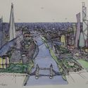 Drawings by Vinoly, Adjaye, Farrell, and 97 Others to be Auctioned in Article 25's 10x10 Fundraiser - Image 2 of 4