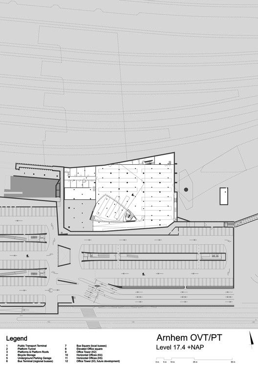 Arnhem Central Transfer Terminal / UNStudio Arnhem Central Transfer Terminal / UNStudio - Image 15 of 29