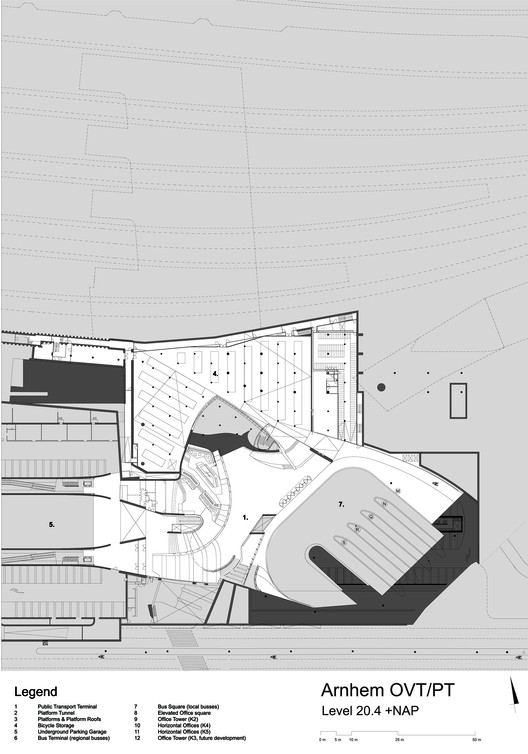Arnhem Central Transfer Terminal / UNStudio Arnhem Central Transfer Terminal / UNStudio - Image 16 of 29