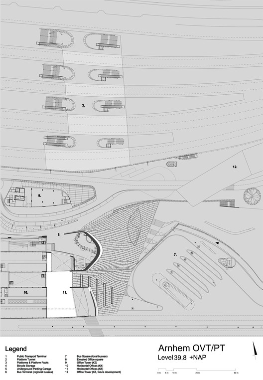 Arnhem Central Transfer Terminal / UNStudio Arnhem Central Transfer Terminal / UNStudio - Image 20 of 29