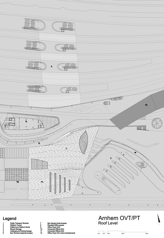 Arnhem Central Transfer Terminal / UNStudio Arnhem Central Transfer Terminal / UNStudio - Image 21 of 29