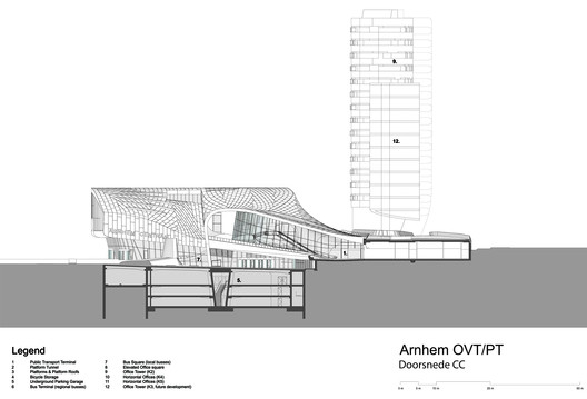 Arnhem Central Transfer Terminal / UNStudio Arnhem Central Transfer Terminal / UNStudio - Image 23 of 29