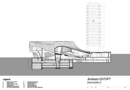 Arnhem Central Transfer Terminal / UNStudio Arnhem Central Transfer Terminal / UNStudio - Image 25 of 29