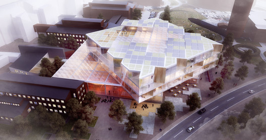 Henning Larsen Architects Wins Competition to Design a New Forum at Lund University  - Image 9 of 12