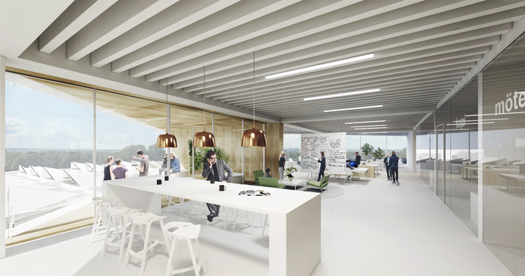 Henning Larsen Architects Wins Competition to Design a New Forum at Lund University  - Table