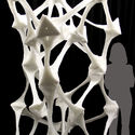Bone-Like Plastic Structures Form Biodegradeable Temporary Pavilions With "Osteobotics" - Image 2 of 4
