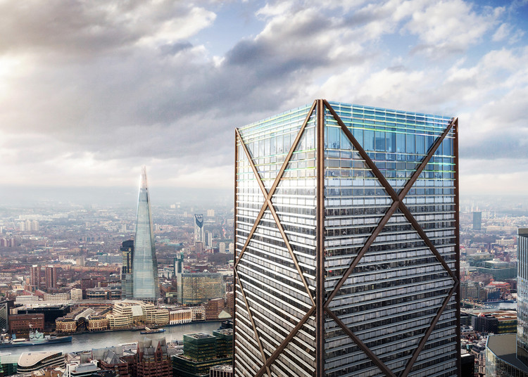 Eric Parry Architects Unveil 73-Storey Tower for London's Financial District - Featured Image