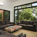 Pavilion House / Alex Urena Design Studio - Sofa, Windows