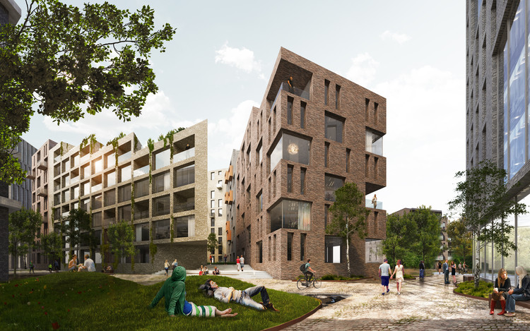 Plaza. Image © schmidt hammer lassen