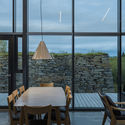 Vacation Cottages / PK Arkitektar - Houses, Facade, Table, Chair, Lighting