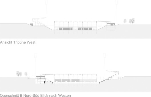 萨尔布吕肯路德维希公园体育场改建 / gmp