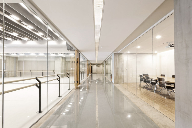 Beijing Morning Star Ballet Foundation / OFGA - Schools , Door, Facade, Handrail, Chair