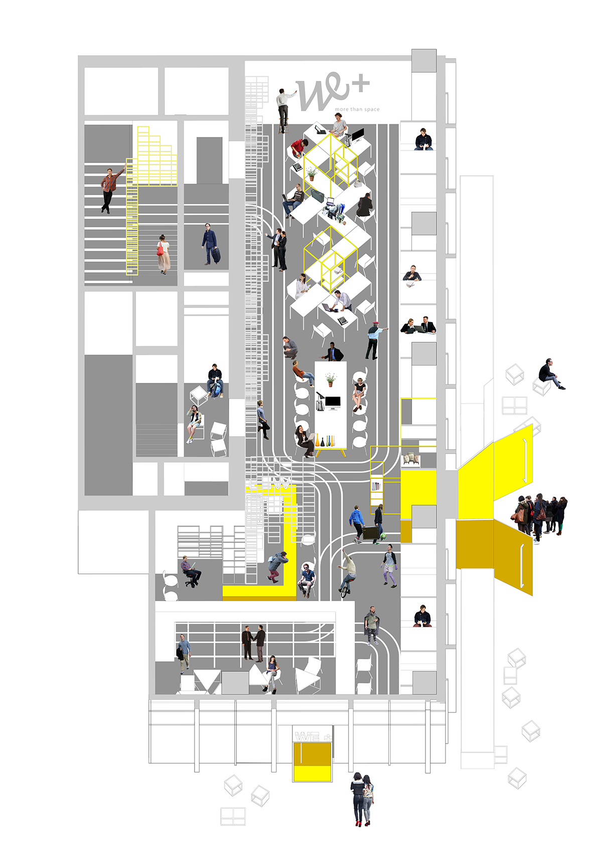 画廊 远洋新干线We+联合办公空间 / MAT Office - 6
