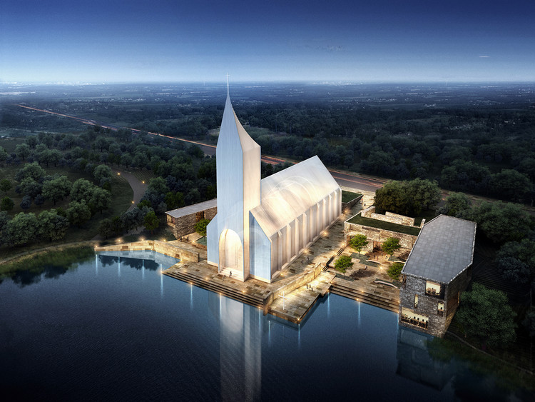 RSAA Reimagine the Basilica With Modernized Church in China - Waterfront