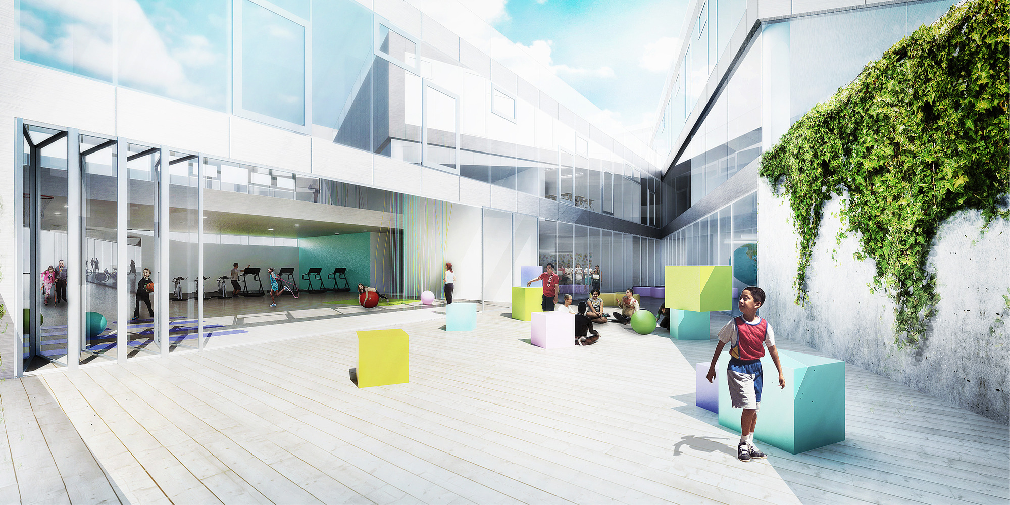 Gallery of BIG Reveals Design for "Cascading" Secondary School in
