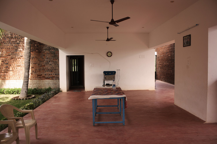 Vellore House / Made in Earth  - Table, Lighting, Chair, Beam