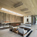 Elizabeth II / Bates Masi Architects - Table, Sofa, Beam