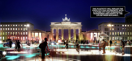 How Driverless Cars Could, Should - And Shouldnt - Reshape Our Cities by BIGs Vision For Integrated Urban Space Using Driverless Cars. Image © BIG Source Image from archdaily.com