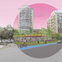Luis Vidal + Arquitectos, segundo lugar en concurso internacional para rediseñar eje Alameda-Providencia - Transporte, Fachada, Arco, Urbano