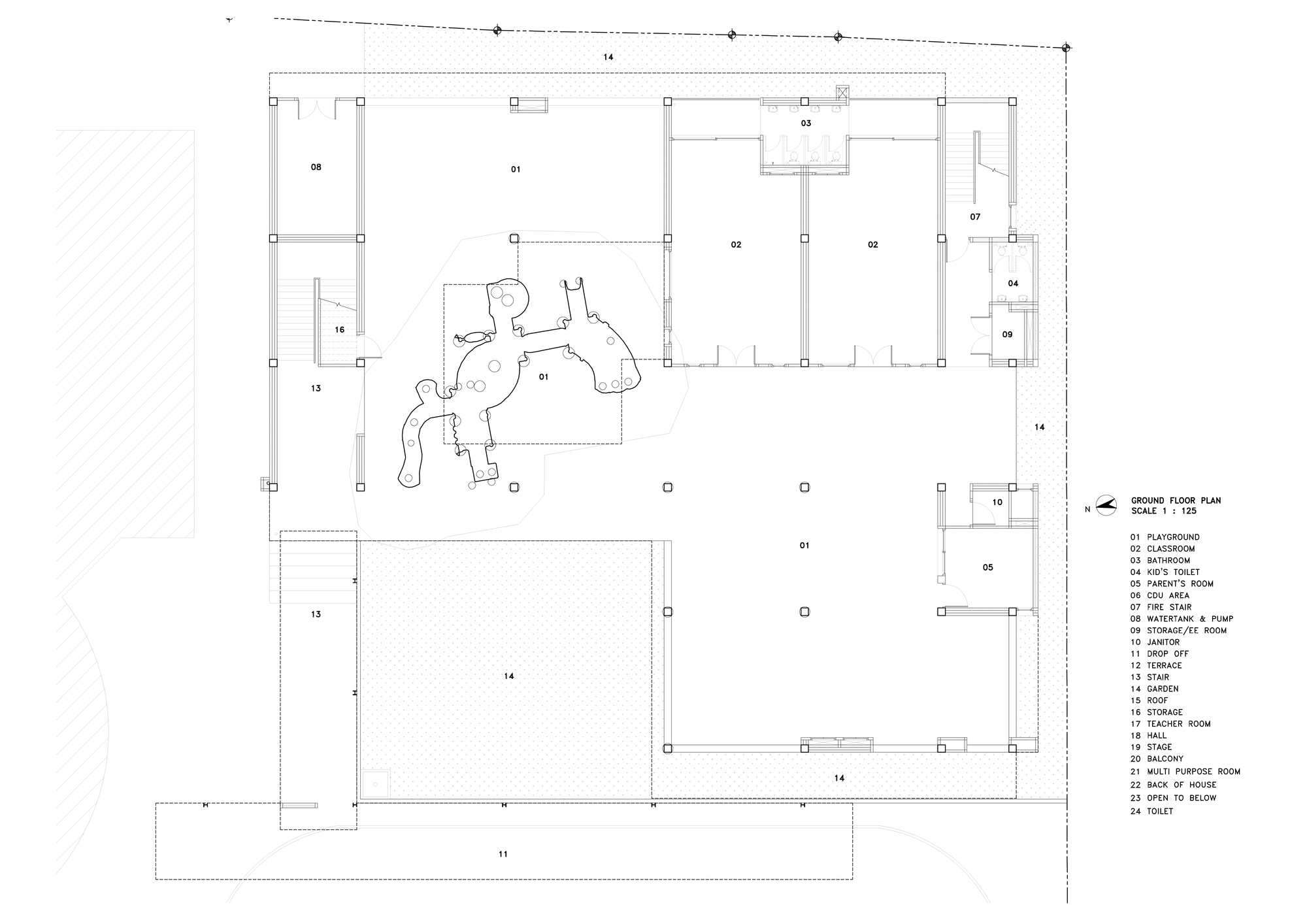Gallery of Charoenpong Kindergarten / I Like Design Studio 22