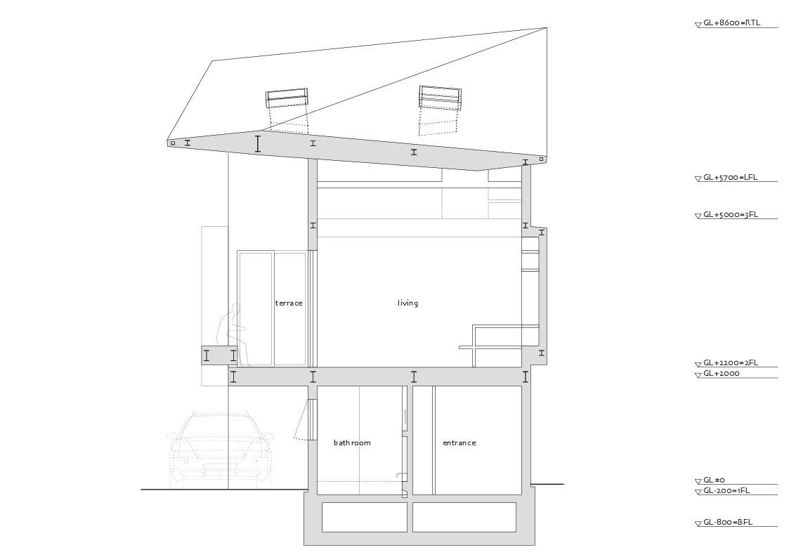 Gallery of The Corner House in Kitashirakawa / UME architects 27
