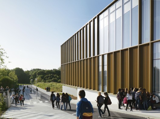 Centro Cultural en Saint-Germain-lès-Arpajon / Ateliers O-S architectes - Imagen 19 de 50