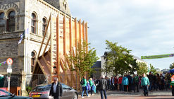 NósWorkshop Designs Temporary Stage for Fleadh Cheoil Irish Music Festival