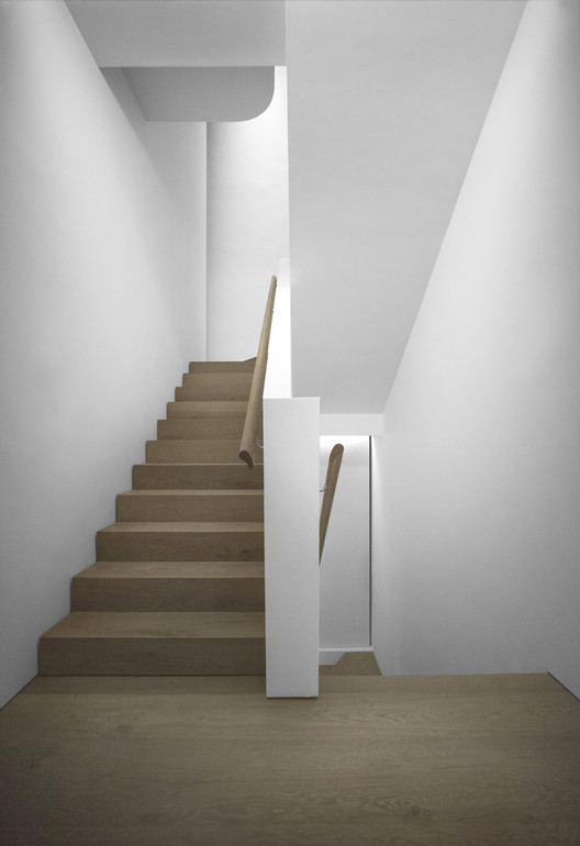 Bridged House / Ida&Billy Architects - Stairs, Column, Handrail