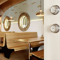 Restaurant Hafen  / Susanne Fritz Architekten - Restaurant, Door, Arch, Facade, Bench