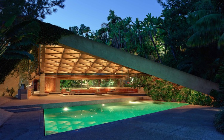 Goldstein House de John Lautner é doada ao LACMA - Imagem de Destaque