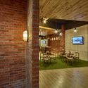 Office in Jalan Sunda / Dinardithen Studio Bandung - Offices Interiors, Beam, Table, Chair, Bench