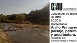 Conferencia CCAU: Anillo Primavera: paisaje, patrimonio y arquitectura / Guadalajara 
