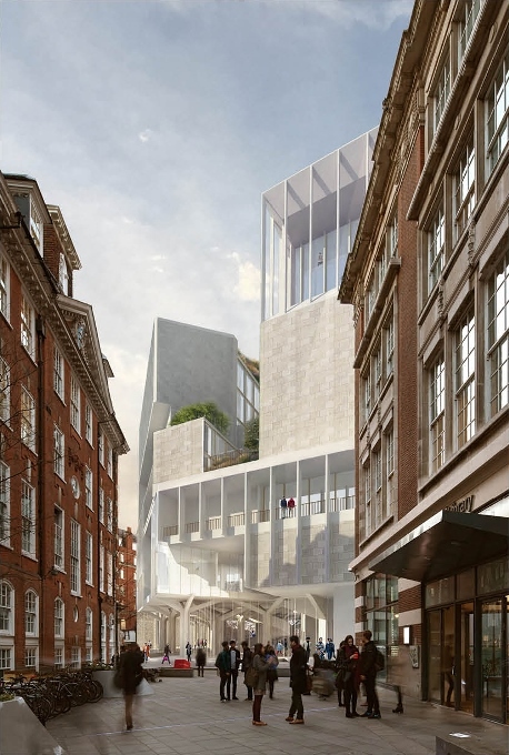 Lse Building Inbetween Gallery of LSE Reveals 6 Schemes for its Paul Marshall Building - 14