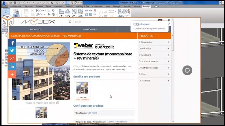 Conheça o Weber-BIM, plataforma criada pela Quartzolit com o acervo digital de seus produtos - Mais Imagens