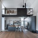 House in Tel Aviv  / Neuman Hayner Architects - Houses, Kitchen, Beam, Facade, Table, Countertop, Chair