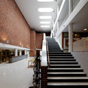 AD Classics: Jyväskylä University Building / Alvar Aalto - Institute, Stairs, Handrail, Facade