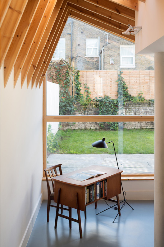 Harcombe / forresterarchitects - Table, Windows, Chair, Wood, Beam