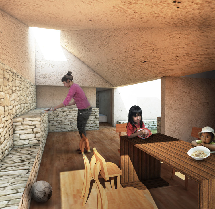 Vivienda Colectiva en Chucuito. Image Cortesía de Verónica Castro, Juan Rivero