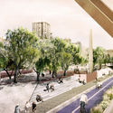 SHIFT arquitectos & Asociados, segundo lugar en concurso de la nueva Explanada de los Mercados en Santiago - Plan Maestro, Fachada